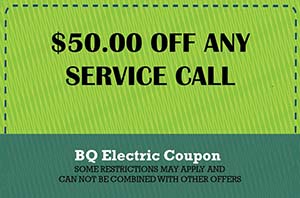 BQ Electric Service Call Coupon